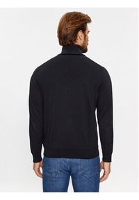 GANT - Gant Golf Classic Cotton Rollerneck 8030563 Czarny Regular Fit. Typ kołnierza: golf. Kolor: czarny. Materiał: bawełna #4