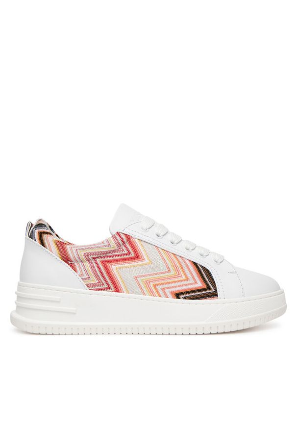 Sneakersy M Missoni. Kolor: biały