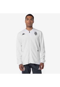 Kappa - Bluza dresowa AS Monaco Atrisy 2024/25. Kolor: wielokolorowy, biały, czerwony. Materiał: dresówka. Sport: piłka nożna #1