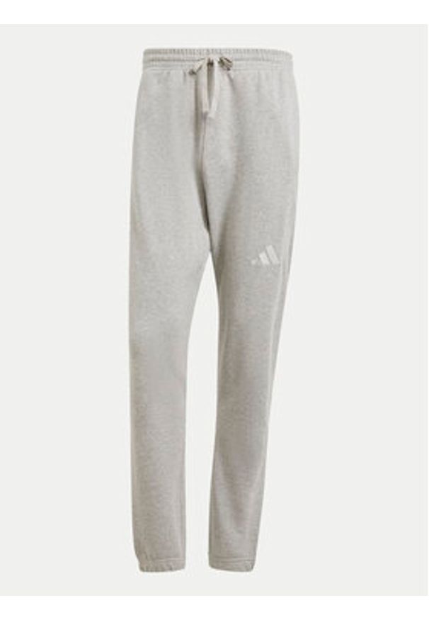 Adidas - adidas Spodnie dresowe ALL SZN French Terry IY6558 Szary Loose Fit. Kolor: szary. Materiał: bawełna
