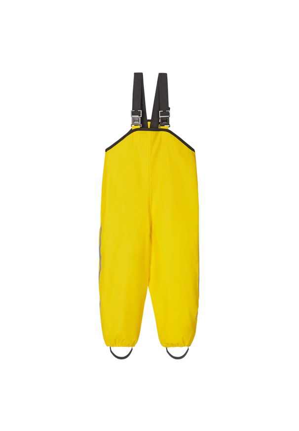 Dziecięce spodnie przeciwdeszczowe Reima Lammikko. Kolor: żółty. Sezon: lato. Sport: turystyka piesza
