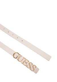 Guess Pasek Damski BW9257 P5320 Écru. Materiał: skóra