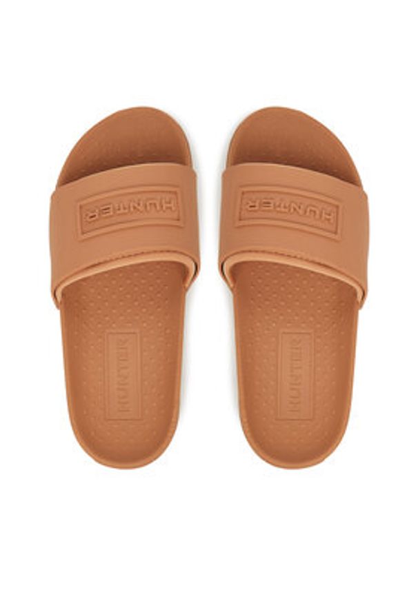 Hunter Klapki HFRU0006251 Beżowy. Kolor: beżowy. Materiał: syntetyk