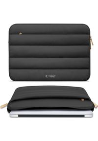TECH-PROTECT - Etui Tech-Protect Fluffy Laptop 13-14 czarny. Kolor: czarny. Materiał: materiał. Styl: elegancki, casual #4