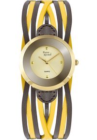 Zegarek Pierre Ricaud Zegarek damski Pierre Ricaud P22016.1M41Q-SET żółty. Kolor: żółty #1