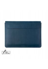 Etui Fixed Skórzane etui FIXED Oxford dla Apple MacBook Pro 16" (2019 a nowoczesny) niebieski. Kolor: niebieski. Materiał: skóra #1
