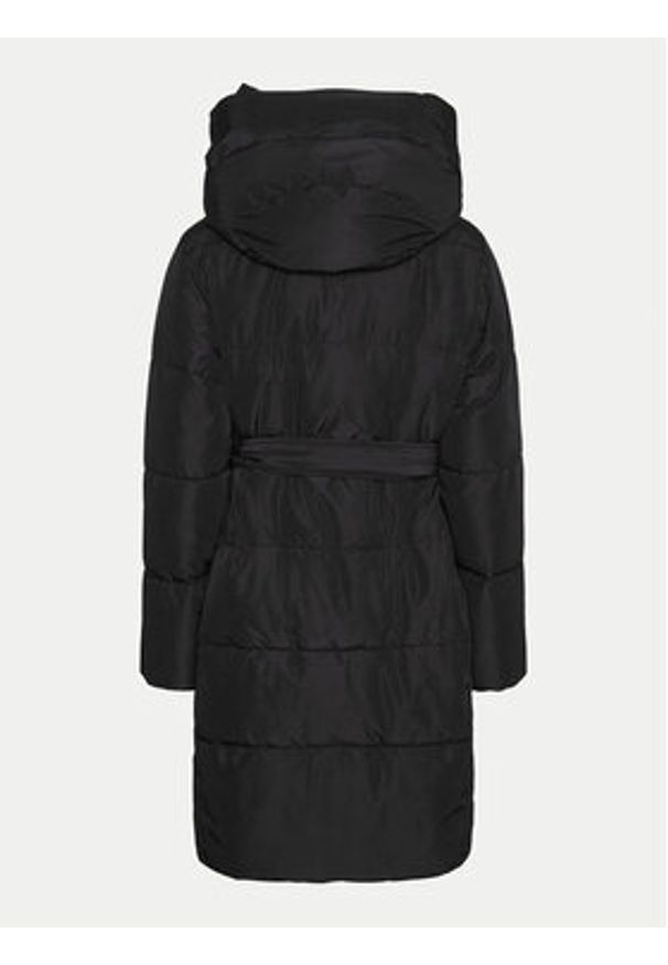 Vero Moda Kurtka zimowa Leonie Kate 10320520 Czarny Loose Fit. Kolor: czarny. Materiał: syntetyk. Sezon: zima