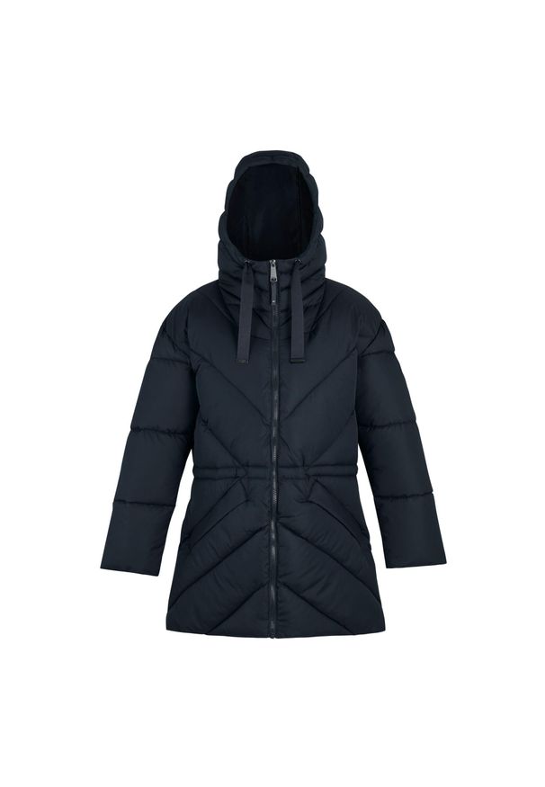 Regatta - Kurtka damska zimowa ocieplana Rusey. Kolor: niebieski. Materiał: tkanina, puch. Sezon: zima. Sport: turystyka piesza