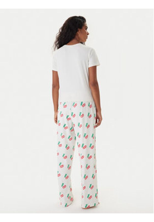 Juicy Couture Piżama JCLPJ225515 Écru Regular Fit. Materiał: syntetyk