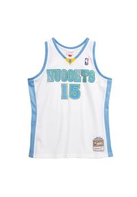 Mitchell & Ness - Koszulka NBA Denver Nuggets Carmelo Anthony. Kolor: biały. Sport: koszykówka