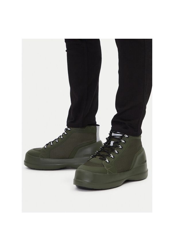 Śniegowce Moon Boot. Kolor: brązowy. Materiał: nylon