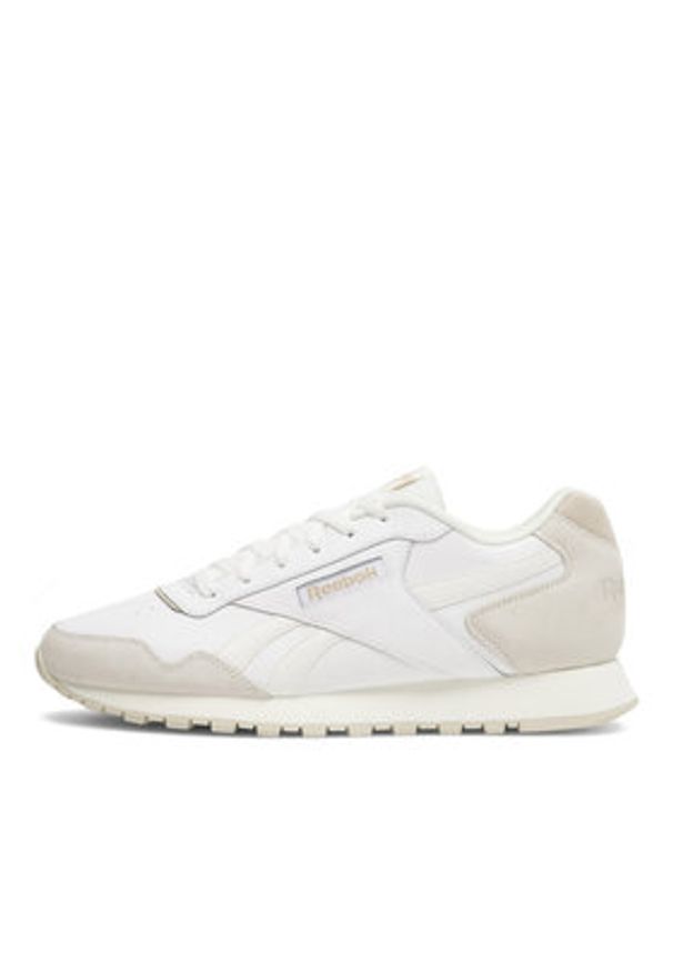 Reebok Sneakersy Glide 100070332-M Écru. Materiał: skóra