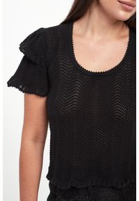 Twinset Milano - Bluzka damska koronkowa TWINSET. Materiał: koronka #3