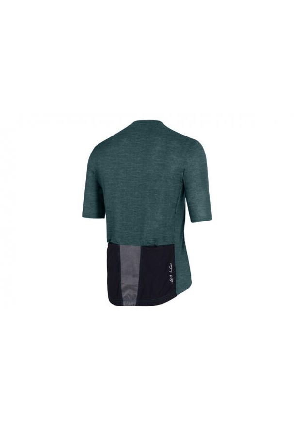 MB WEAR - Jersey Mb Wear Gravel AllDay. Kolor: zielony. Materiał: jersey