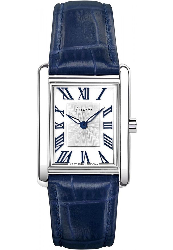 Zegarek Glam Rock Zegarek damski Accurist 71002 niebieski. Kolor: niebieski. Styl: rockowy
