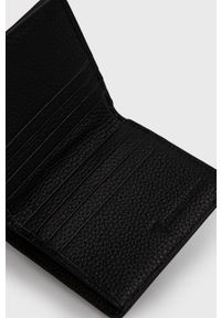 Trussardi Jeans - Trussardi Portfel skórzany męski kolor czarny. Kolor: czarny. Materiał: skóra. Wzór: gładki #2