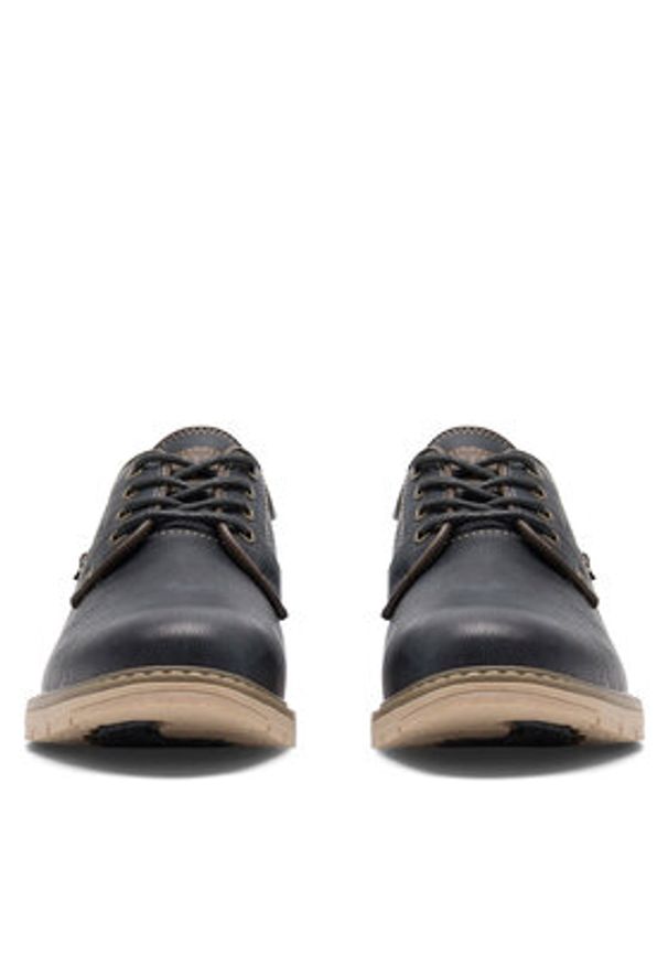 Mustang Półbuty 4105-303 Granatowy. Kolor: niebieski. Materiał: materiał