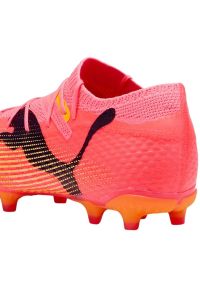 Buty piłkarskie Puma Future 7 Pro+ FG/AG M 107705 03 pomarańczowe. Kolor: pomarańczowy. Materiał: materiał, dzianina. Szerokość cholewki: normalna. Sport: piłka nożna #6