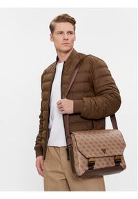 Guess Torebka Vezzola Eco HMEVZL P4162 Beżowy. Kolor: beżowy. Materiał: skóra