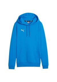 Bluza damska Puma Team Goal Casuals Hoody. Kolor: niebieski. Materiał: dresówka