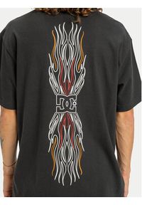 DC Shoes T-Shirt Burn Out EDYZT04356 Czarny Regular Fit. Kolor: czarny. Materiał: bawełna #7