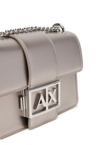 Armani Exchange Torebka XW000071 AF12039 U8097 Srebrny. Kolor: srebrny. Materiał: skórzane