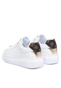 Guess Sneakersy FLTFRE LEA12 Biały. Kolor: biały. Materiał: syntetyk, skóra #4
