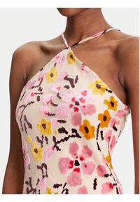 STAUD Sukienka letnia Cubism R25S2272BR Kolorowy Regular Fit. Materiał: wiskoza. Wzór: kolorowy. Sezon: lato