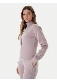 Guess Bluza New Allie Scuba V2YQ17 K7UW2 Beżowy Regular Fit. Kolor: beżowy. Materiał: wiskoza #1