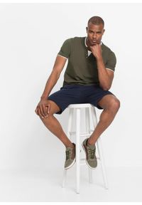 bonprix - Bermudy dresowe. Kolor: niebieski. Materiał: dresówka #2