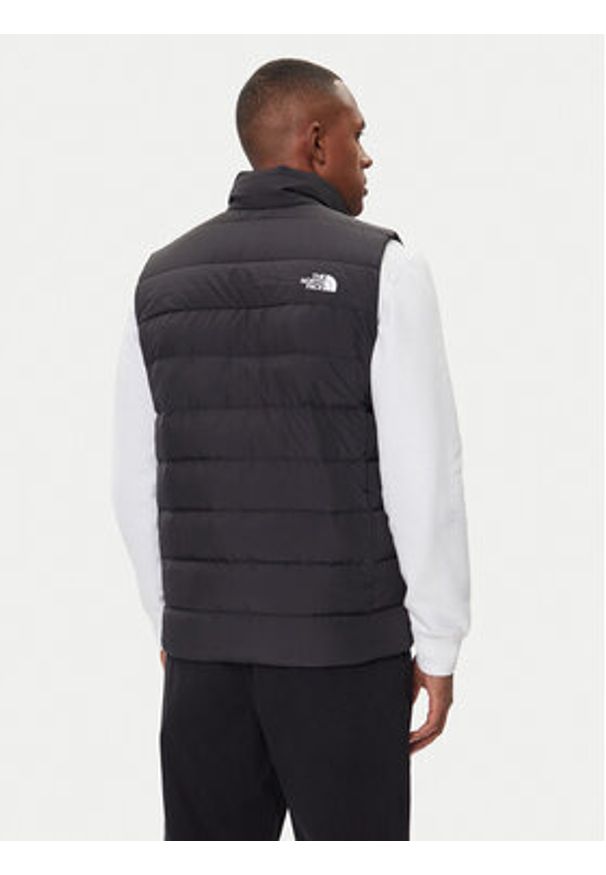 The North Face Kamizelka Aconcaqua III NF0A84IK Czarny Regular Fit. Kolor: czarny. Materiał: syntetyk