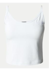 The North Face Top NF0A55AQ Niebieski Cropped Fit. Kolor: niebieski. Materiał: bawełna #4