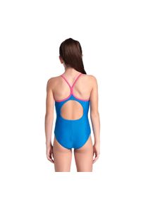 Strój Kąpielowy dziewczęcy Arena Light Drop Solid. Kolor: niebieski #2