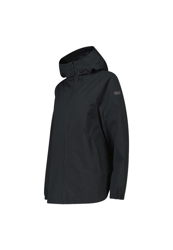 Kurtka przeciwdeszczowa damska CMP Verge Jacket Fix Hood. Kolor: szary