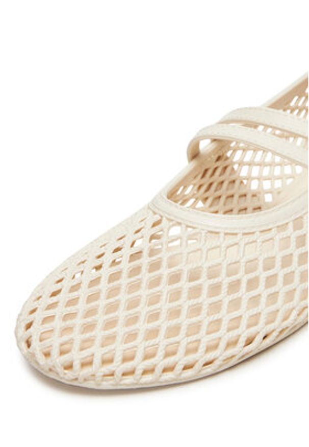 Jenny - JENNY Baleriny CT0613-78 Beżowy. Kolor: beżowy. Materiał: syntetyk