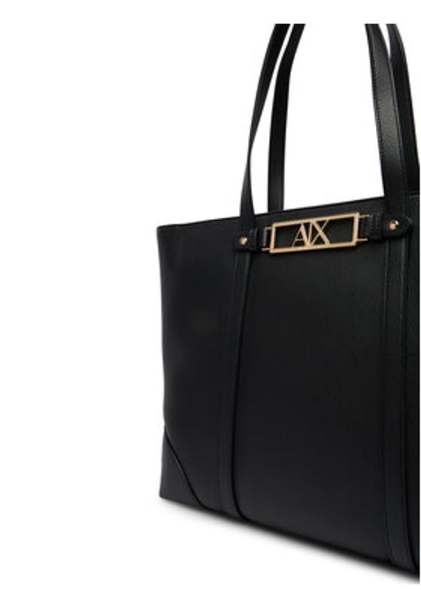 Armani Exchange Torebka XW002608 AF15632 UC010 Czarny. Kolor: czarny. Materiał: skórzane