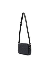 Guess Saszetka HMMILO P6150 Czarny. Kolor: czarny. Materiał: skóra #3