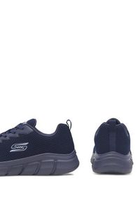 skechers - Skechers Sneakersy BOBS B FLEX 118106 NVY Granatowy. Kolor: niebieski. Materiał: materiał #3