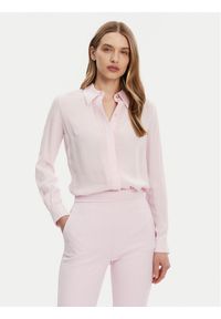 Elisabetta Franchi Koszula CA-054-51E2-V420 Różowy Regular Fit. Kolor: różowy. Materiał: wiskoza