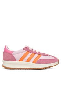 Adidas - adidas Sneakersy Run 70S 2.0 JR2425 Różowy. Kolor: różowy. Materiał: skóra, zamsz. Sport: bieganie #1