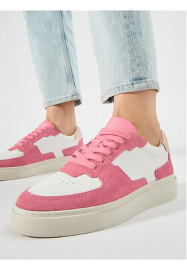 GANT - Gant Sneakersy Julice Sneaker 28531497 Biały. Kolor: biały. Materiał: skóra