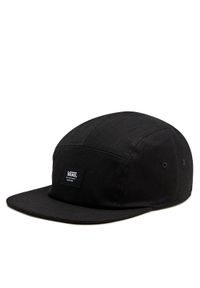 Vans Czapka z daszkiem Easy Patch Camper VN000GK8BLK1 Czarny. Kolor: czarny. Materiał: materiał
