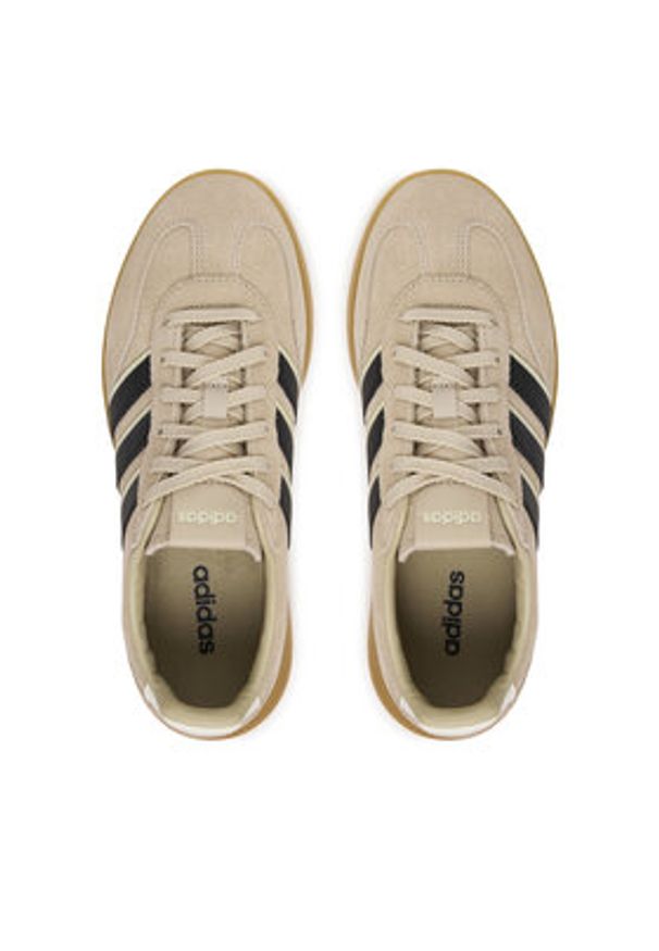 Adidas - adidas Sneakersy Barreda Decode IH1466 Beżowy. Kolor: beżowy. Materiał: skóra, zamsz