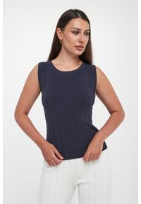 Top damski dzianinowy Valido MM. Materiał: dzianina