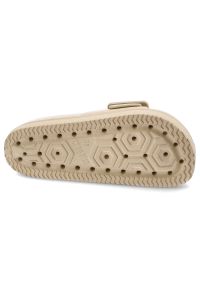 Big-Star - Beżowe Klapki Big Star Wygodne Obuwie Damskie. Okazja: na plażę. Kolor: beżowy. Materiał: materiał. Sezon: lato. Styl: elegancki #5