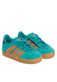 Adidas - adidas Sneakersy Gazelle Comfort Closure JR5940 Zielony. Kolor: zielony. Materiał: zamsz, skóra. Model: Adidas Gazelle #4