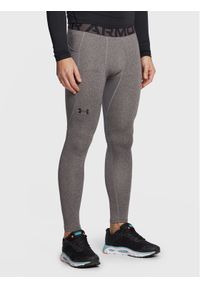 Legginsy Under Armour. Kolor: szary. Materiał: syntetyk #1