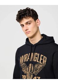 Wrangler - MESKA BLUZA WRANGLER AMERICANA HOODIE BLACK 112371457 #4