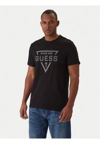 Guess T-Shirt M6RI09 I3Z14 Czarny Regular Fit. Kolor: czarny. Materiał: bawełna #1