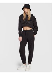 Calvin Klein Jeans Bluza J20J220560 Czarny Relaxed Fit. Kolor: czarny. Materiał: bawełna, syntetyk